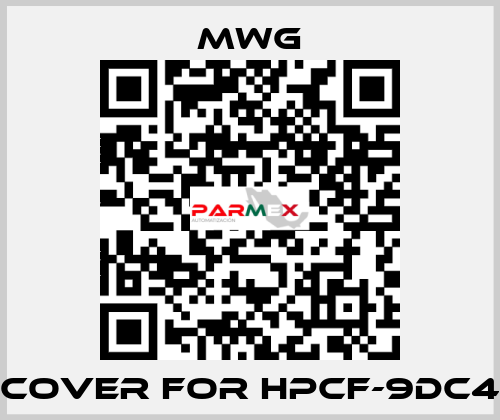 cover for HPCF-9DC4 MWG