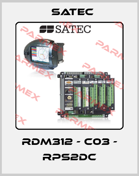 RDM312 - C03 - RPS2DC Satec