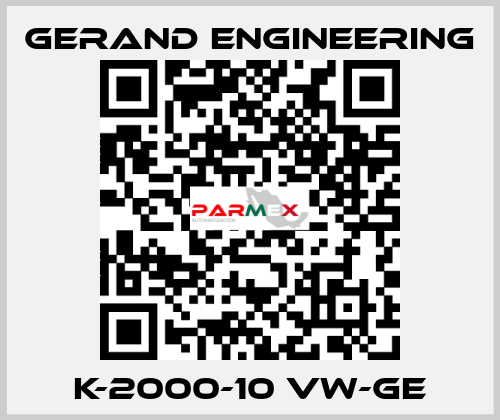 K-2000-10 VW-GE Gerand Engineering