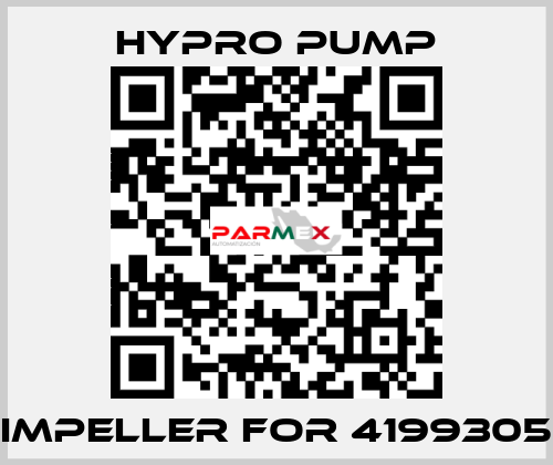 Impeller For 4199305 Hypro Pump