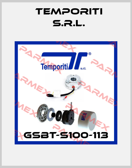 GSBT-S100-113 Temporiti s.r.l.