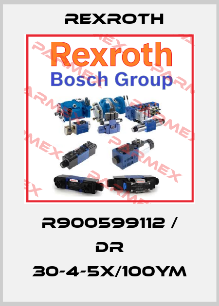 R900599112 / DR 30-4-5X/100YM Rexroth