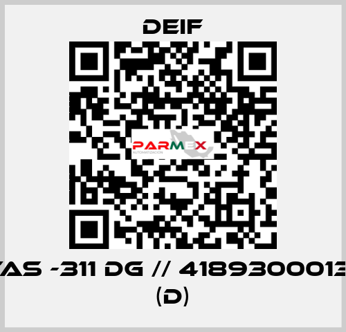 TAS -311 DG // 41893000131 (D) Deif