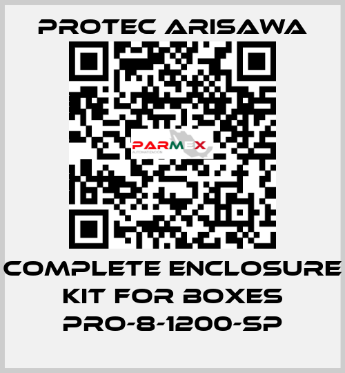 Complete enclosure kit for boxes PRO-8-1200-SP Protec Arisawa