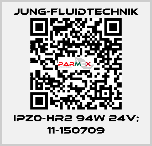 IPZ0-HR2 94W 24V; 11-150709 JUNG-FLUIDTECHNIK