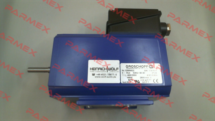 IGKU 80 80 4 pole motors with Z20 gearbox 250:1 ratio Sila Coat IP 67 ( special build) Groschopp