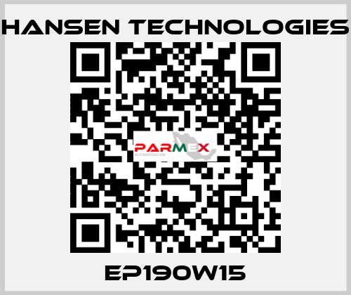 EP190W15 HANSEN TECHNOLOGIES