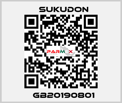 ‎GB20190801 ‎Sukudon