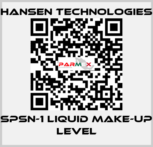 SPSN-1 Liquid make-up level HANSEN TECHNOLOGIES