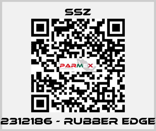 2312186 - rubber edge Ssz