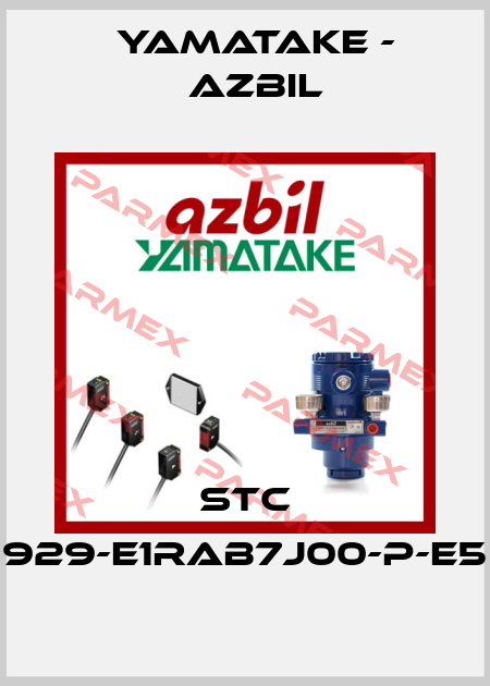 STC 929-E1RAB7J00-P-E5 Yamatake - Azbil