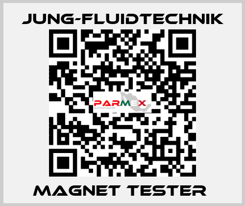 magnet tester  JUNG-FLUIDTECHNIK