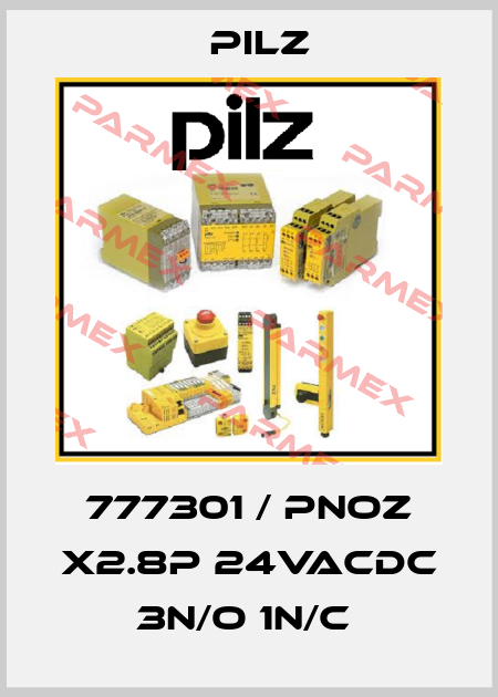 777301 / PNOZ X2.8P 24VACDC 3n/o 1n/c  Pilz