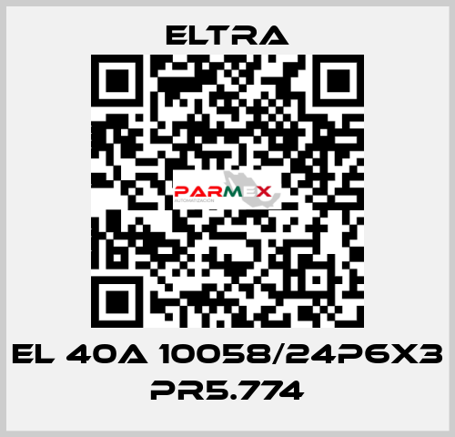 EL 40A 10058/24P6X3 PR5.774 Eltra