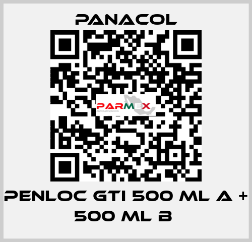 PENLOC GTI 500 ml A + 500 ml B  Panacol