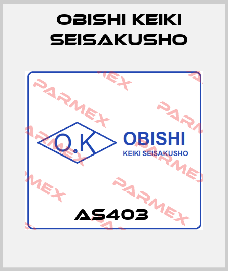 AS403  Obishi Keiki Seisakusho