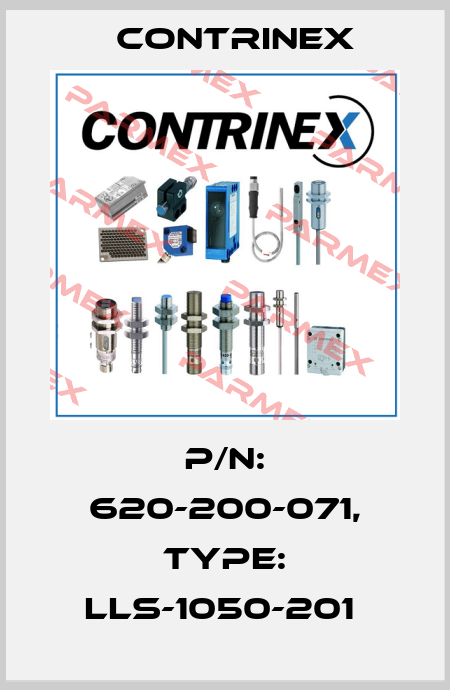 P/N: 620-200-071, Type: LLS-1050-201  Contrinex