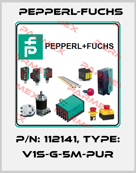 p/n: 112141, Type: V1S-G-5M-PUR Pepperl-Fuchs