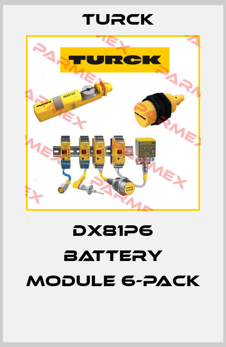 DX81P6 BATTERY MODULE 6-PACK  Turck