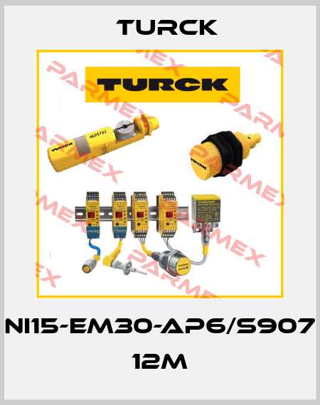 NI15-EM30-AP6/S907 12M Turck