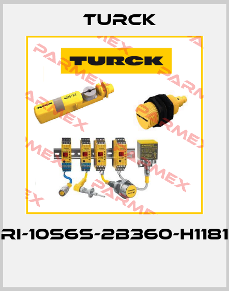 RI-10S6S-2B360-H1181  Turck