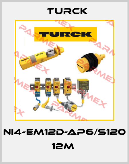 NI4-EM12D-AP6/S120 12M  Turck