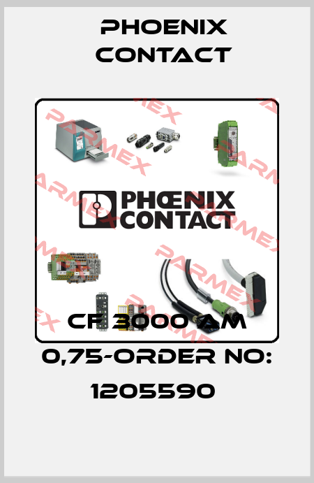 CF 3000 AM 0,75-ORDER NO: 1205590  Phoenix Contact