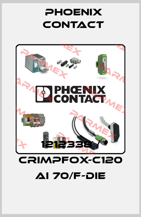 1212338 / CRIMPFOX-C120 AI 70/F-DIE Phoenix Contact