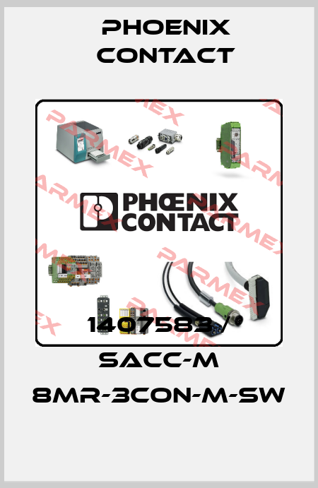 1407583 / SACC-M 8MR-3CON-M-SW Phoenix Contact