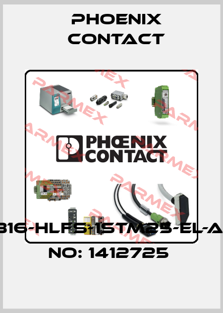 HC-STA-B16-HLFS-1STM25-EL-AL-ORDER NO: 1412725  Phoenix Contact