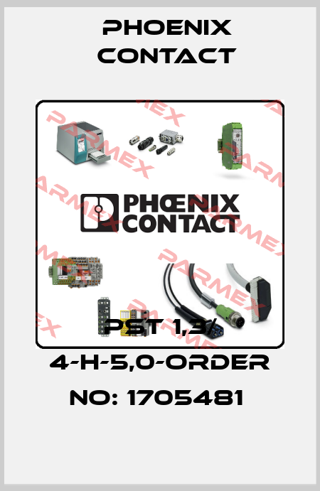 PST 1,3/ 4-H-5,0-ORDER NO: 1705481  Phoenix Contact