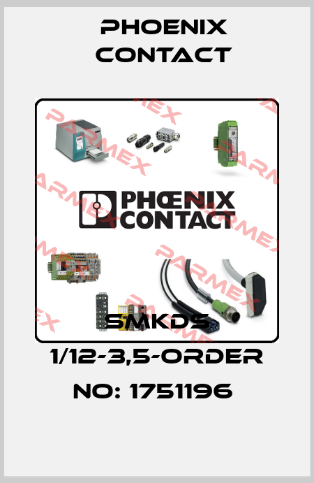 SMKDS 1/12-3,5-ORDER NO: 1751196  Phoenix Contact