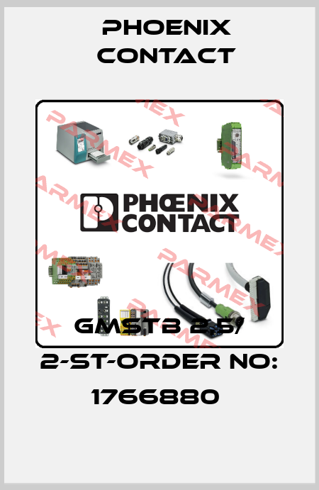 GMSTB 2,5/ 2-ST-ORDER NO: 1766880  Phoenix Contact