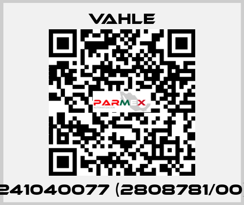 241040077 (2808781/00) Vahle