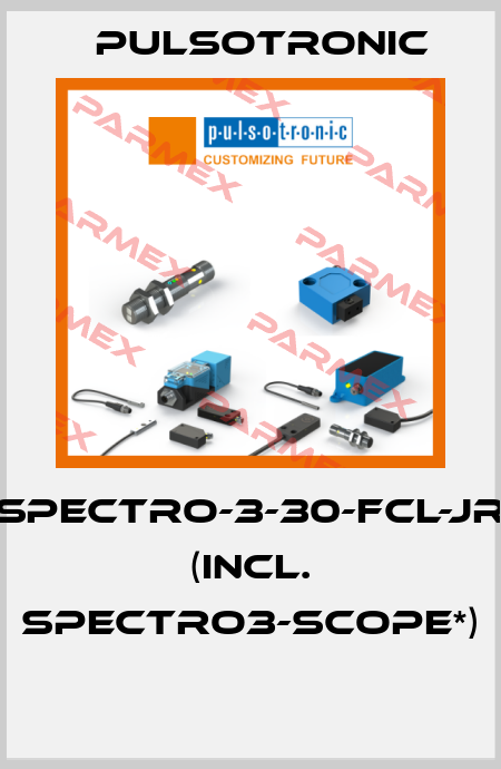 SPECTRO-3-30-FCL-JR   (incl. SPECTRO3-Scope*)  Pulsotronic