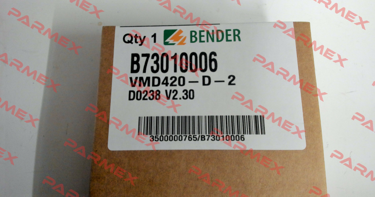 B73010006 / VMD420-D-2 Bender