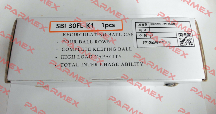 SBI30-FL SBC Linear Rail System