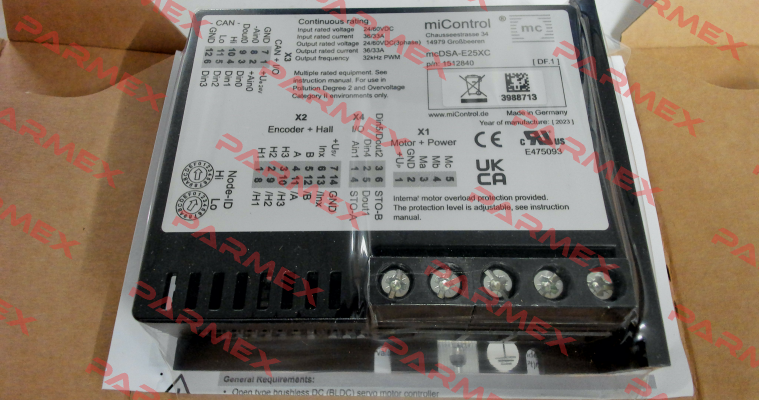 MCDSA-E25XC miControl