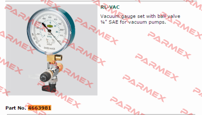 4663981 / RL-VAC Refco