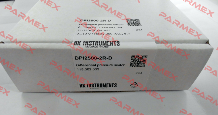 DPI2500-2R-D / 118.002.003 HK INSTRUMENTS