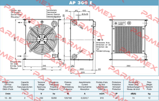 AP/APL 300 E 12/24V Sesino