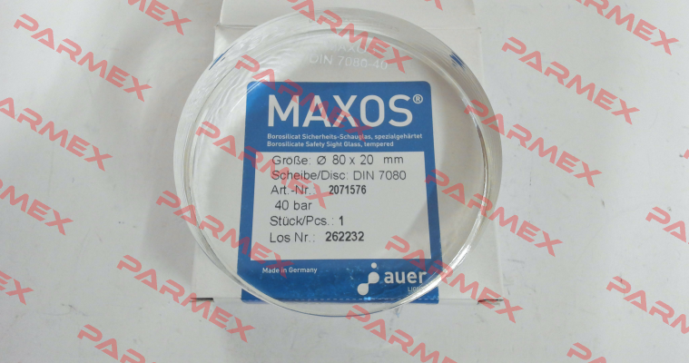 DIN 7080 - 80x20mm Maxos