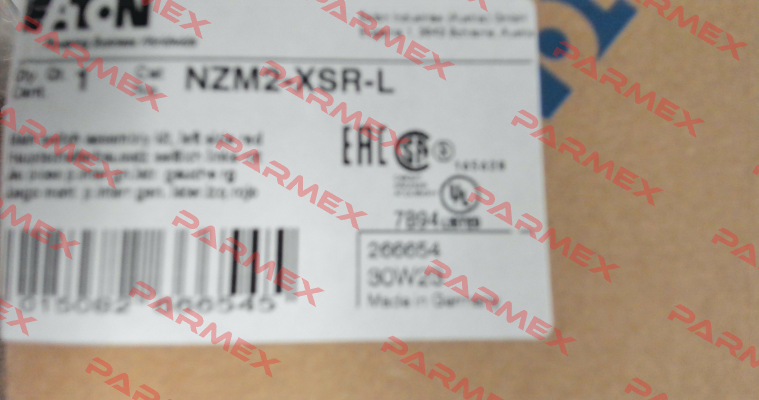 p/n: 266654, Type: NZM2-XSR-L Moeller (Eaton)