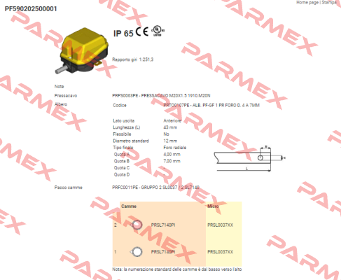 PF590202500001 Ter Tecno Elettrica Ravasi