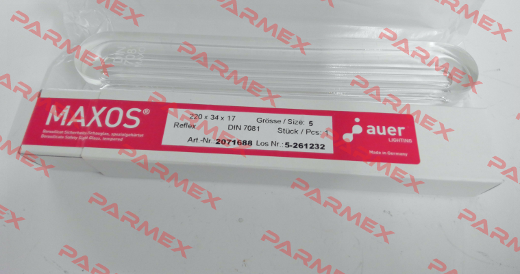 DIN 7081-R 220x34x17mm Maxos