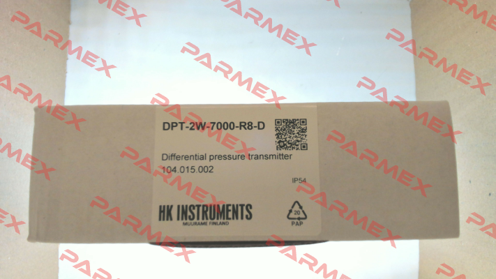 DPT-2w-7000-R8-D HK INSTRUMENTS