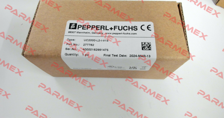 p/n: 277762, Type: UC2000-L2-I-V15 Pepperl-Fuchs