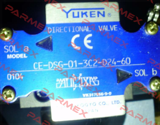 CE-DSG-01-3C2-D24-60 obsolote, replaced by DSG-01-3C2-D24-70  Yuken