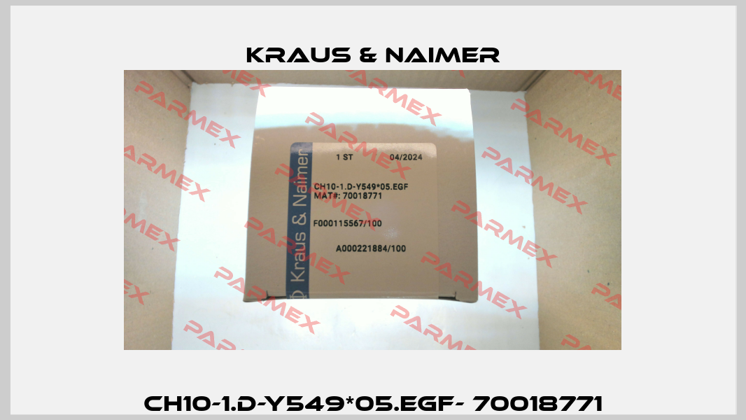CH10-1.D-Y549*05.EGF- 70018771 Kraus & Naimer