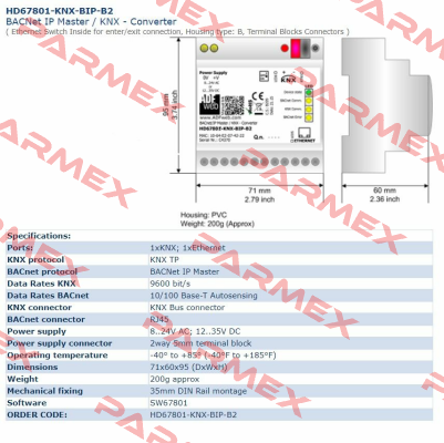 HD67801-KNX-BIP-B2 ADFweb